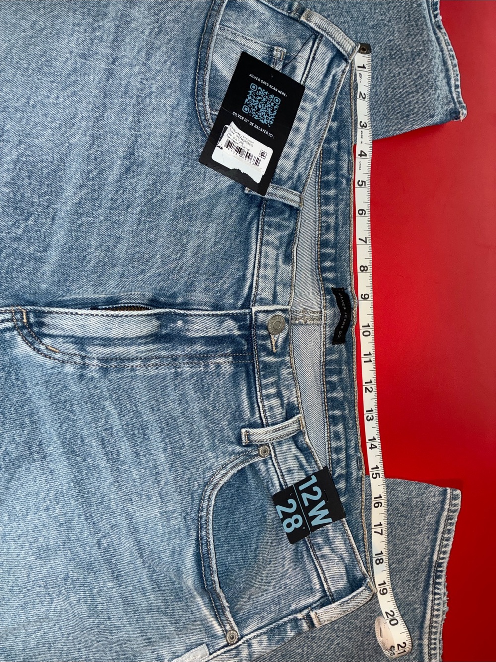 Silver jeans, brand new with tag- Size 12W / 28